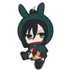 Porte-Clés Attaque Des Titans</br>Mikasa Lapin