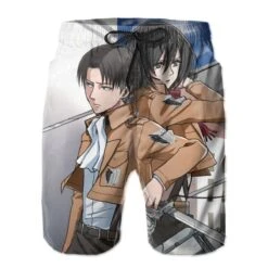 Short De Bain Attaque Des Titans<br>Ackerman