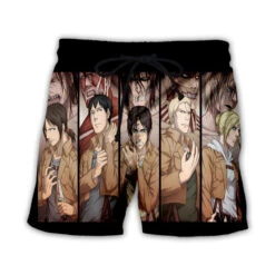 Short De Bain Attaque Des Titans<br>Rassemblement