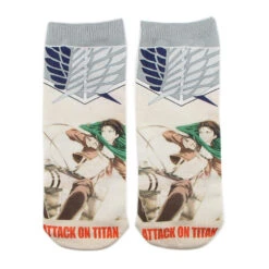 Chaussettes Courtes Attaque Des Titans