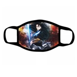 Masque Attaque Des Titans <br> Livaï Enragé