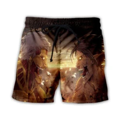 Short De Bain Attaque Des Titans<br>Cuirassé Vs Assaillant