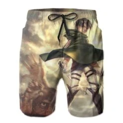 Short De Bain Attaque Des Titans<br>Rivaille