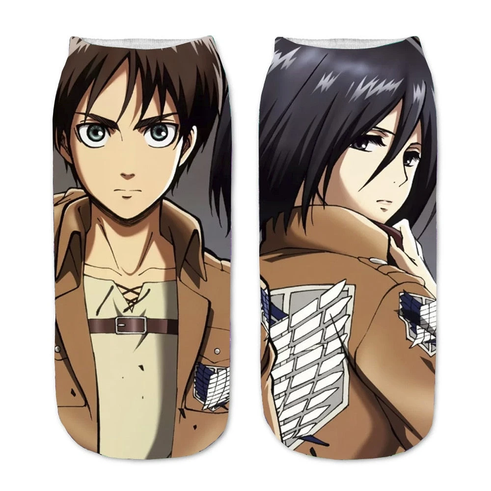 Sockettes Mikasa Et Eren
