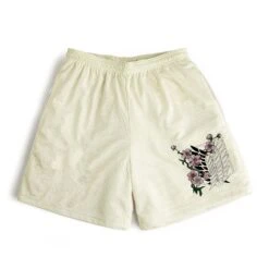 Short Attaque Des Titans<br>Emblème De Fleurs
