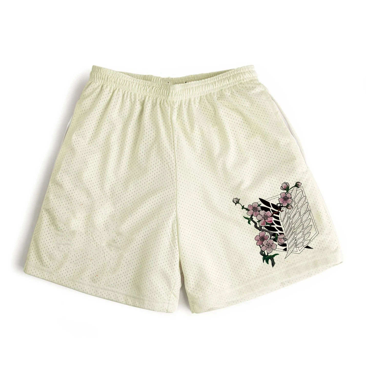 Short Attaque Des Titans<br>Emblème De Fleurs