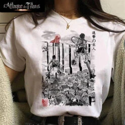 T-Shirt Attaque Des Titans</br>Bataille De Trost