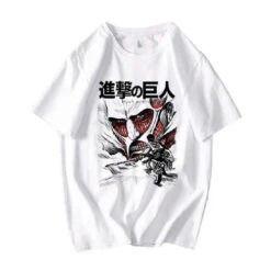 T-shirt Attaque Des Titans</br>Eren Vs Titan Colossal