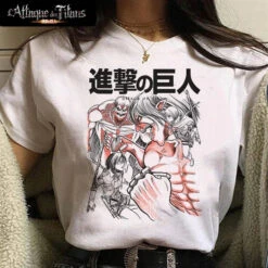 T-Shirt Attaque Des Titans</br>Eren Vs Titans