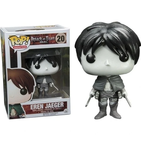 Figurine POP Attaque Des Titans </br> Eren Jäger Monochrome