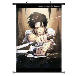 Poster Attaque Des Titans</br>Livai Sabre Coupe-nuque