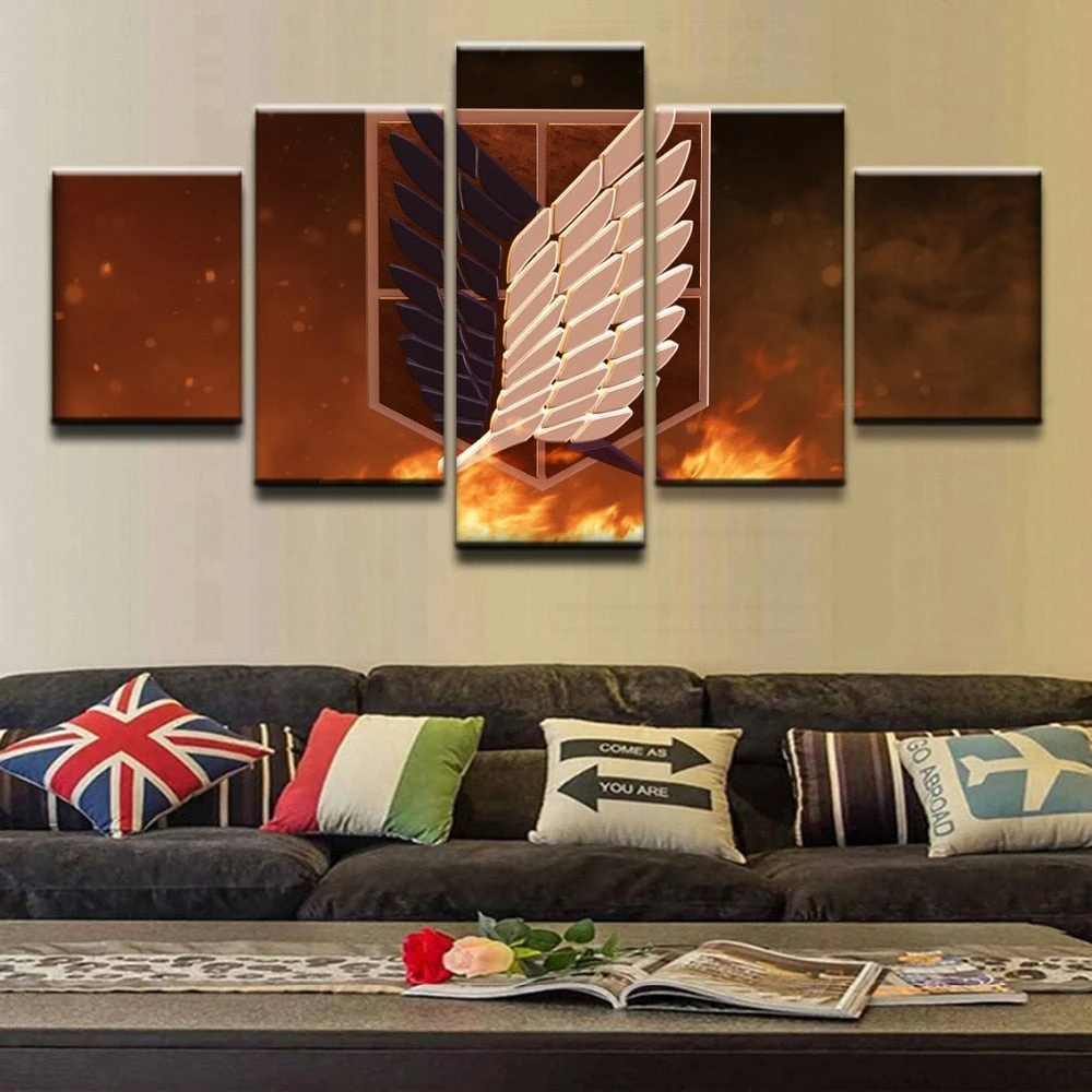 Tableau Attaque Des Titans </br>Bataillon Exploration