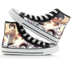 Chaussures Attaque Des Titans</br> Combat Eren Et Mikasa