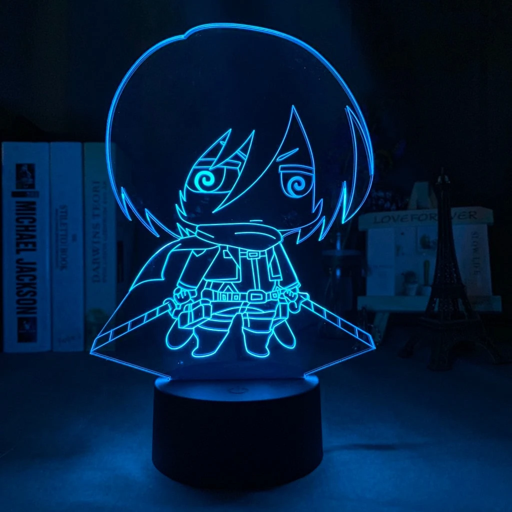 Lampe Attaque Des Titans </br> Mikasa Cute – Image 2