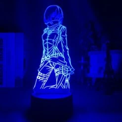 Lampe Attaque De Titans </br> Mikasa Ackerman