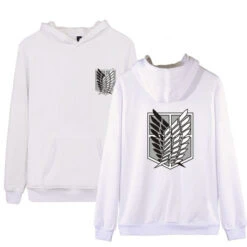 Sweat Attaque Des Titans </br>Bataillon D'exploration (blanc)