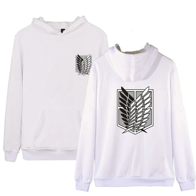 Sweat Attaque Des Titans </br>Bataillon D'exploration (blanc)