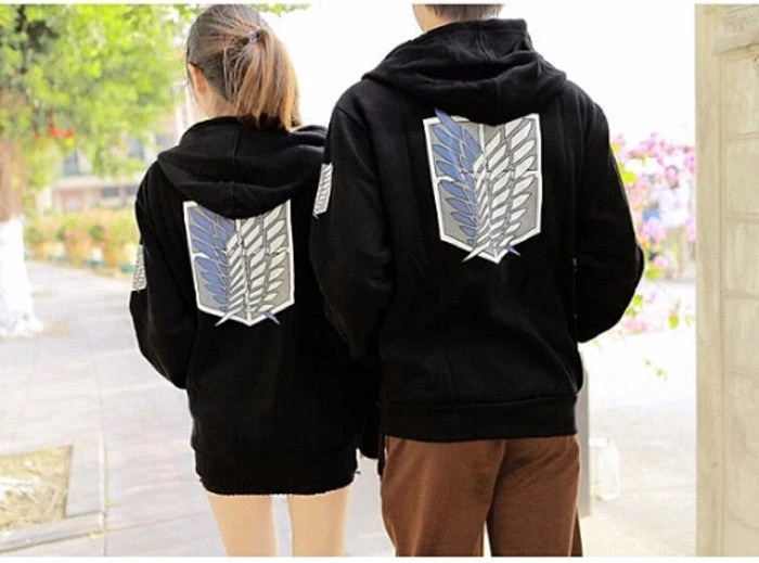 Sweat Attaque Des Titans Zippé</br> Bataillon D'exploration – Image 6