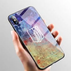 Coque Attaque Des Titans Iphone </br> Bataillon D'Exploration Coloré