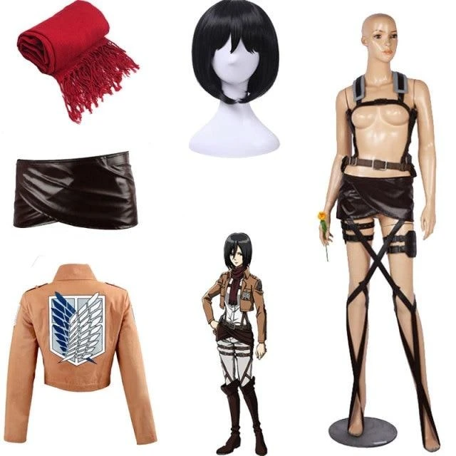Cosplay Attaque Des Titans</br> Mikasa Ackerman