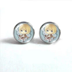 Boucles D'oreilles Attaque Des Titans</br> Armin Kawaii
