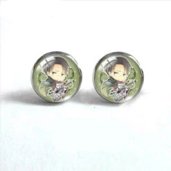 Boucles D'oreilles Attaque Des Titans</br> Soldat Livai
