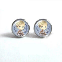 Boucles D'oreilles Attaque Des Titans</br> Commandant Erwin Smith