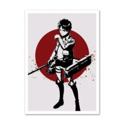 Tableau Attaque Des Titans </br>Décor Eren Jäger