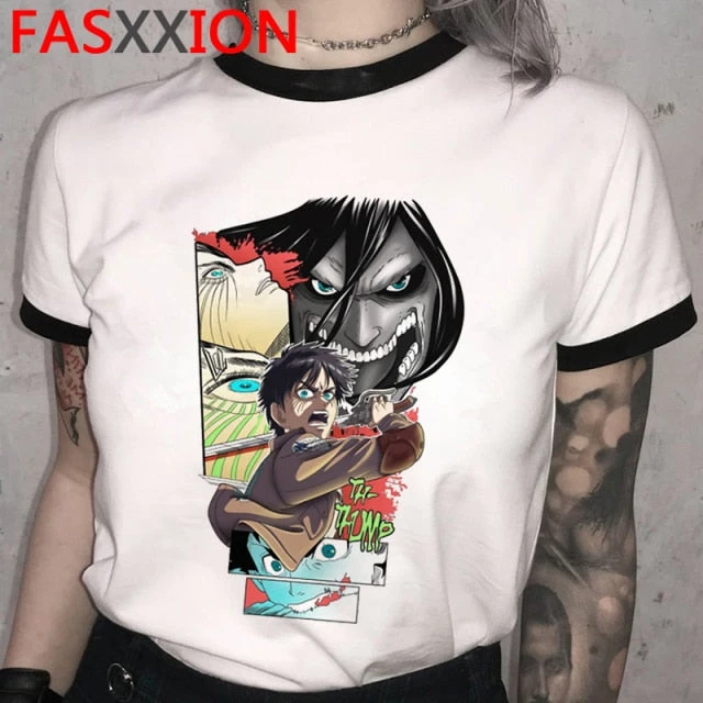 T-shirt Attaque Des Titans </br> Eren Evolution