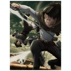 Poster Attaque Des Titans</br> Livai Vs Kenny