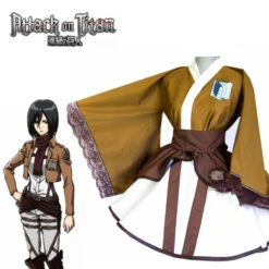 Cosplay Attaque Des Titans</br>Robe Mikasa