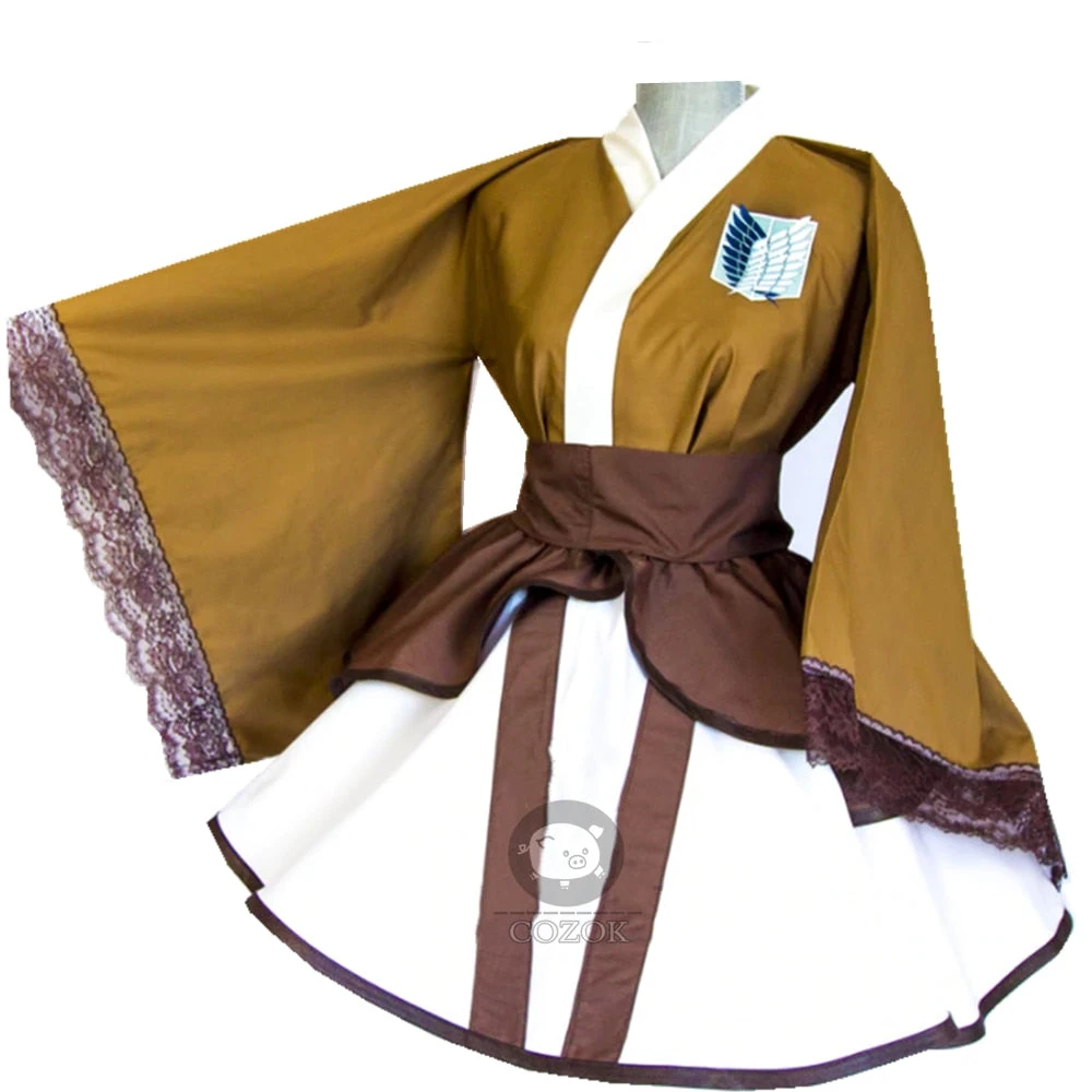 Cosplay Attaque Des Titans</br>Robe Mikasa – Image 2