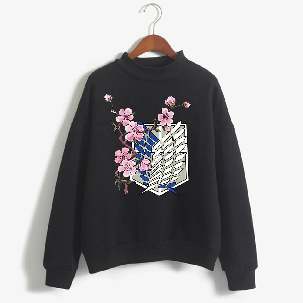 Sweat Attaque Des Titans </br> Bataillon Exploration Fleuri