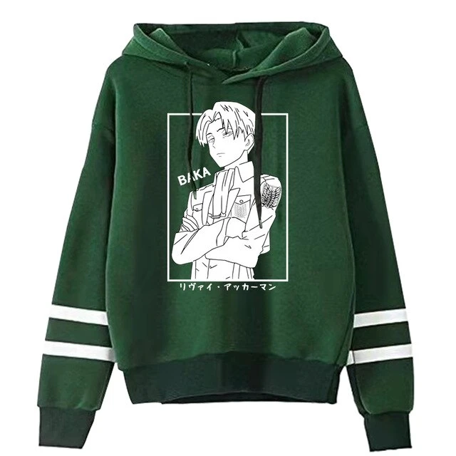 Sweat Attaque Des Titans </br>Levi Ackerman Dessin – Image 5