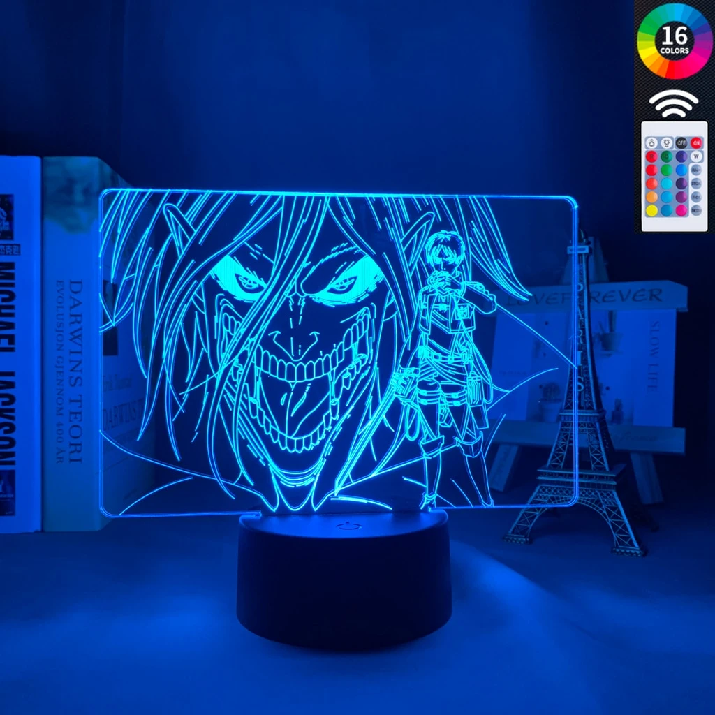 Lampe Attaque Des Titans</br>Eren Titan