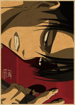 Poster Attaque Des Titans</br>Livai Détermination