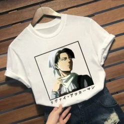 T-Shirt Attaque Des Titans</br>Livai Ménage