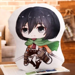Peluche Attaque Des Titans</br> Mikasa Ackerman Kawaii