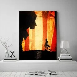 Tableau Attaque Des Titans </br> Mikasa Vs Titan