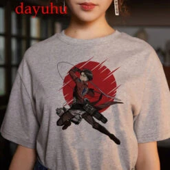 T-Shirt Attaque Des Titans</br>Livai Japon