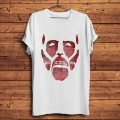 T-Shirt Attaque Des Titans</br>Visage Titan Colossal