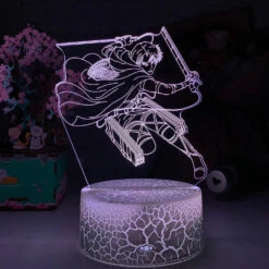 Lampe 3D Livai Combat