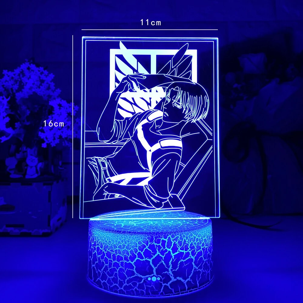 Lampe Attaque Des Titans</br> Caporal Livai Et Bataillon – Image 5