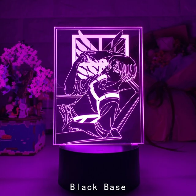 Lampe Attaque Des Titans</br> Caporal Livai Et Bataillon – Image 7