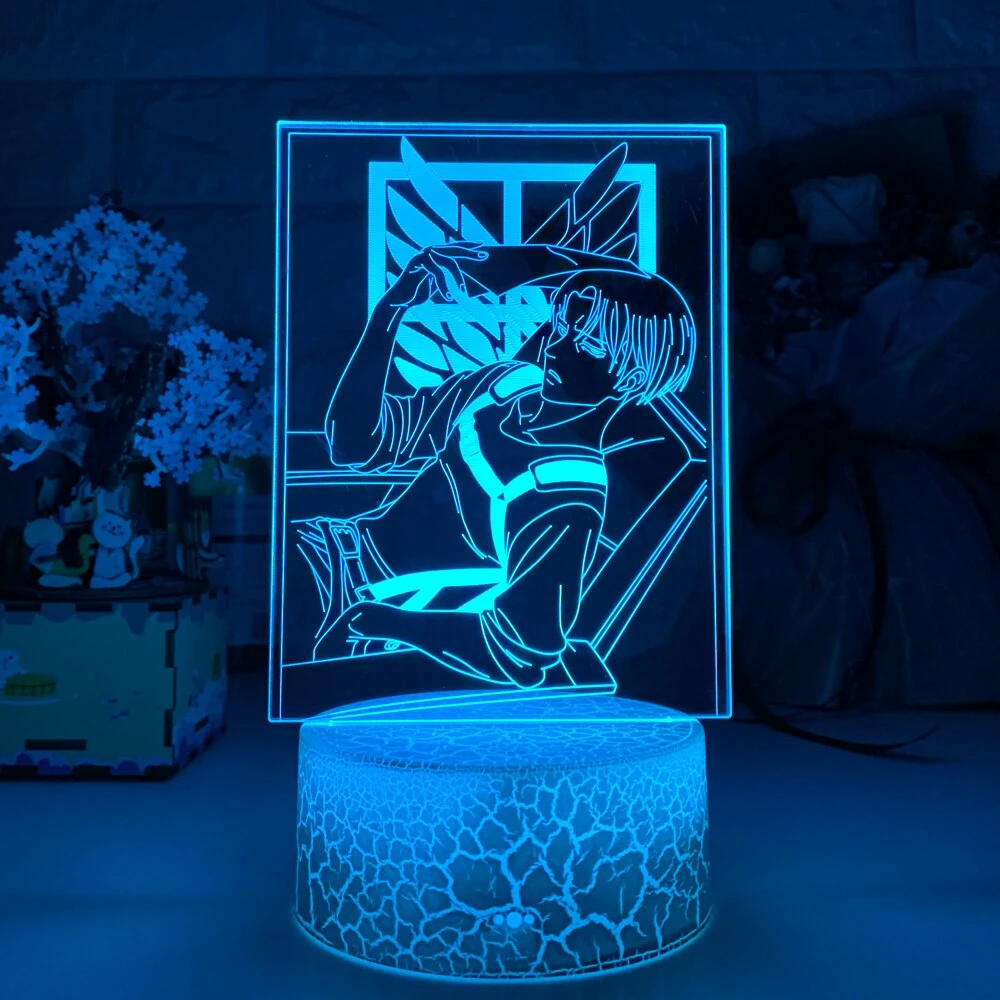 Lampe Attaque Des Titans</br> Caporal Livai Et Bataillon – Image 12