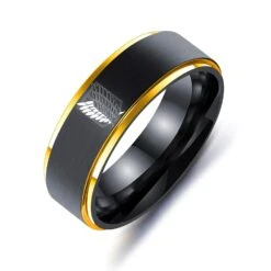 Bague Attaque Des Titans </br>Bataillon D'Exploration Dorée