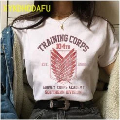 T-Shirt Attaque Des Titans</br>Bataillon D'Exploration Rouge