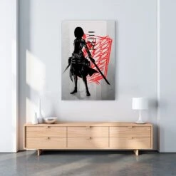 Tableau Attaque Des Titans </br> Recrue Mikasa Ackerman