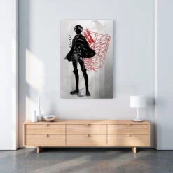 Tableau Attaque Des Titans </br> Soldat Livai Ackerman