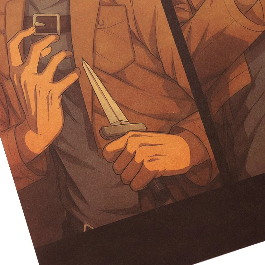 Poster Attaque Des Titans</br> Personnages Et Leur Titans – Image 6